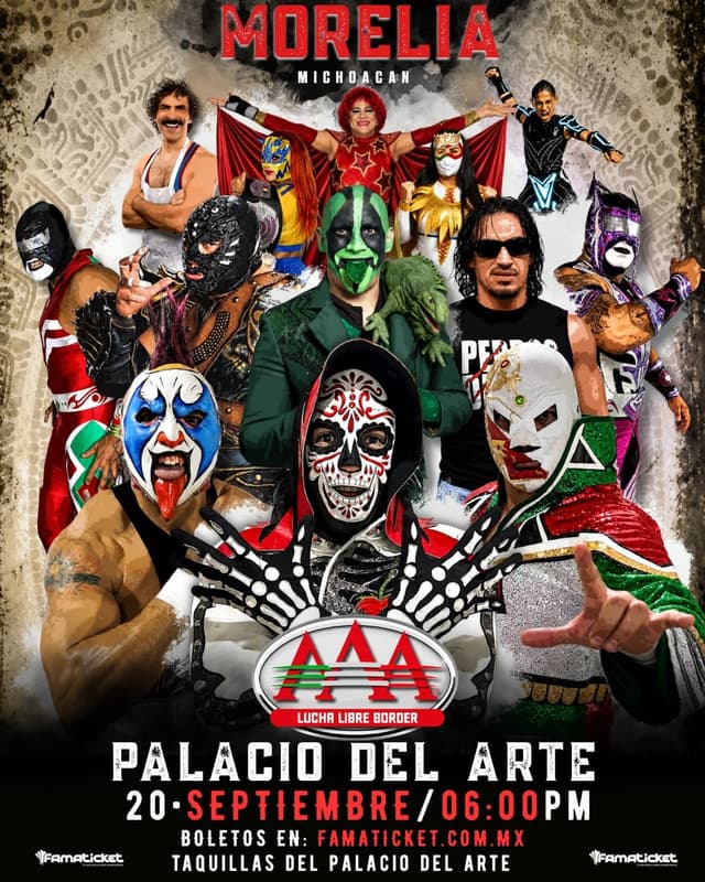 Lucha Libre AAA Septiembre